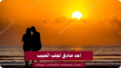 احد صادق لجلب الحبيب