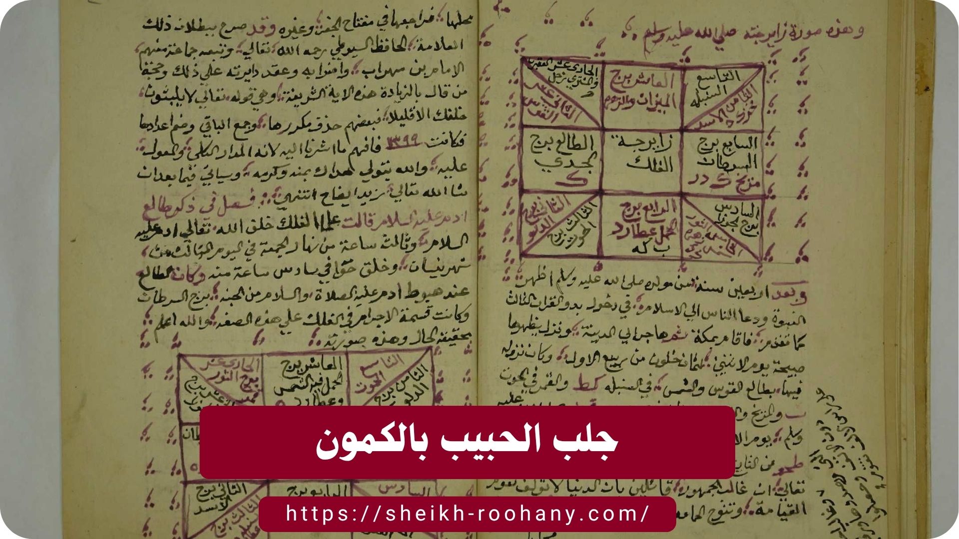 جلب الحبيب بالكمون