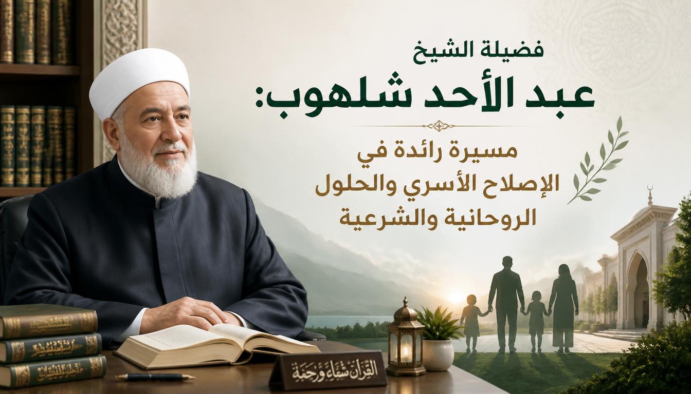 فضيلة الشيخ عبد الأحد شلهوب